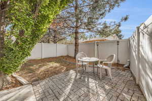 View of fully fenced patio / terrace