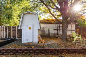 View of outdoor structure