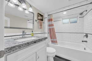 Beautifully finished baths with custom subway tile