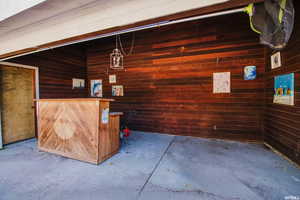 Pool house with Bar and change room