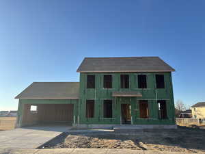 View of property under construction