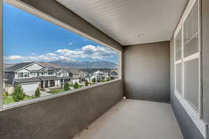 Balcony of the Master Bedroom with Gorgeous Mountain Views.