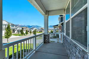 Spacious Covered Porch.