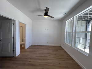 Finished 4th bedroom with walk in closet and 3/4 bath