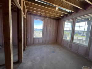 Example of flex room if left unfinished