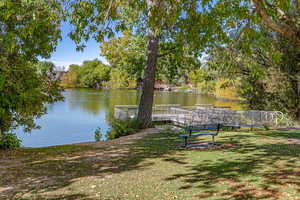 Mabey Pond a block away