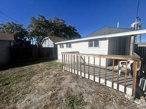 View of rear view of house