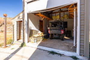 View of garage ATV excluded