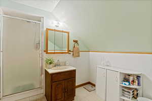 Bathroom upstairs