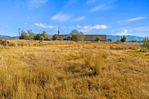 Fenced back pasture