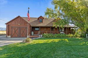 Beautiful log home