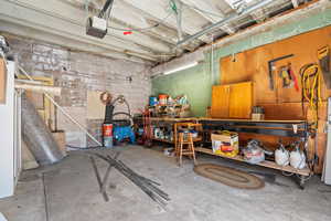 Ground Level: Garage/Workshop