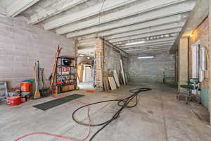 Ground Level: Garage/Workshop