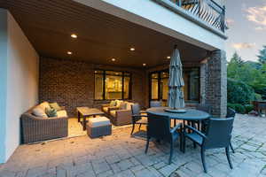 View of patio / terrace with an outdoor hangout area