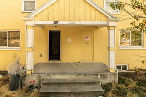 View of property entrance