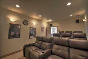 Theater room