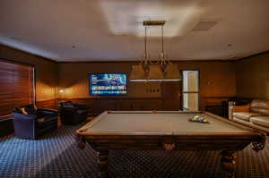 Billiard's room.