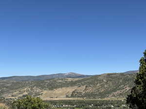 Northern View of Hoyt's Peak from Building Pad at End of Rhoades Road.