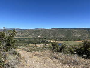 Northern View of Uintas from Building Pad at End of Patrias Bench Lane