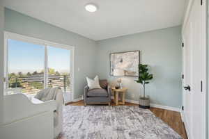 Bedroom 3 with built in murphy bed