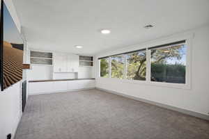 Full daylight basement family room