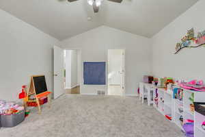 Primary Bedroom being used as a playroom.