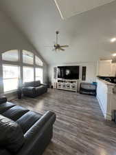 Living room with Large window for lots of light