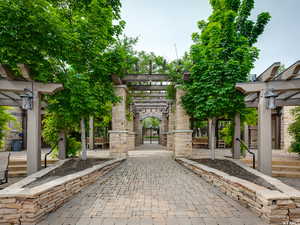 Beautiful pavers and landscaping by Pools