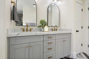 Master Suite Dual sink vanity