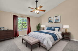 Primary Bedroom Virtual Staging