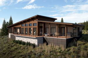 Exterior Rendering - Back