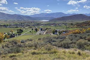 View of mountain feature featuring a rural view