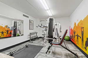 Fitness room