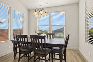 Dining area