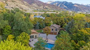 Big Cottonwood Canyon is in the background here...Home of  Solitude and Brighton Ski resorts!