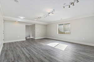 Entertainment Room in Basement. Laundry Closet in Basement