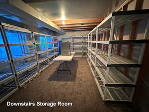 View of storage