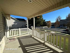 View of patio / terrace featuring covered porch