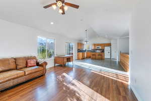 Family room with lots of natural light