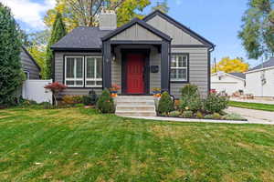 View of front of the home