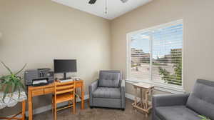 Bedroom 3 with Window Facing West