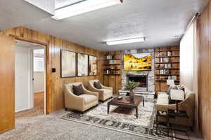 Basement Family Room. This photo has been virtually staged.