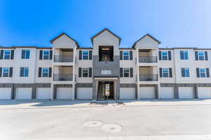 Multi unit property with brick siding