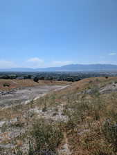 View of mountain background