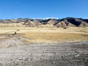 View of mountain feature featuring a rural view