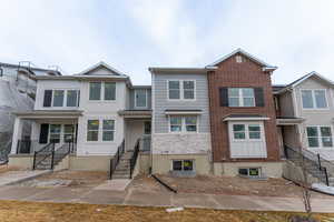 View of townhome / multi-family property