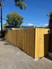 backyard fence