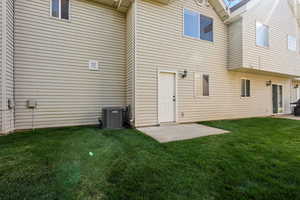 Back yard patio