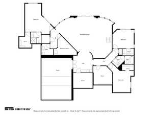 View of floor plan / room layout