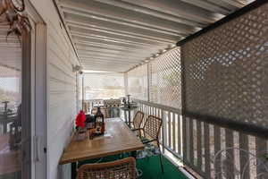 Sunroom / solarium with plenty of natural light